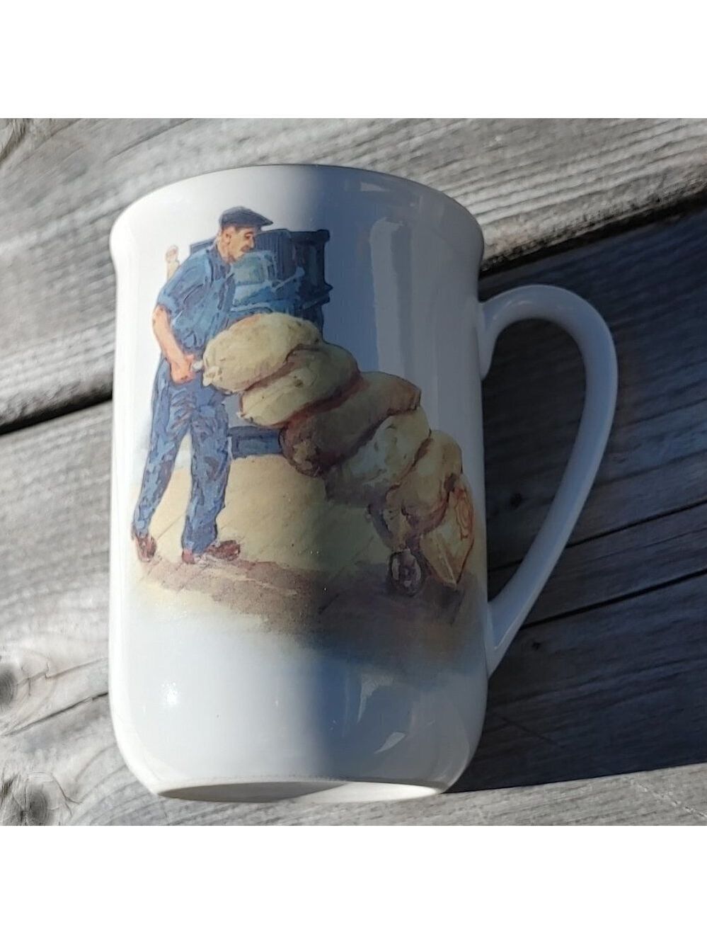 VINTAGE CO OP 75 China Tea Cup 1914-1989
